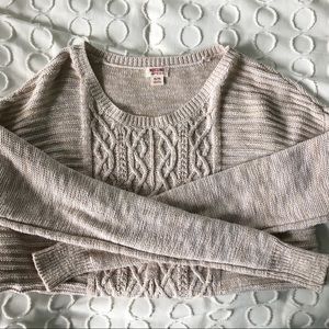 mossimo knit sweater
